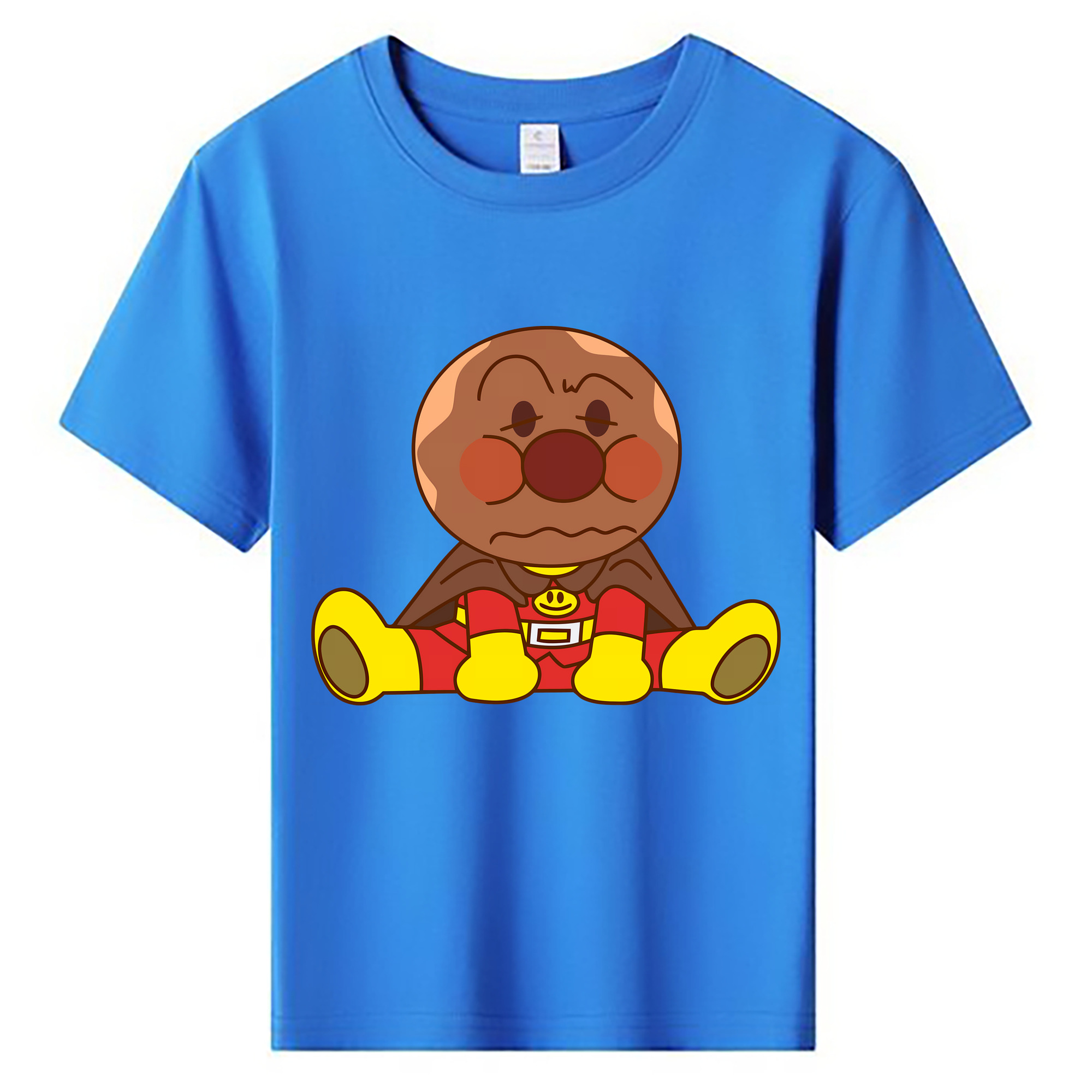 （画像用） アンパンマン Anpanman 綿100％キッズTシャツ（フロントプリント）
